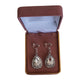 Large Inset Stone Diamante Clip Earrings(2)