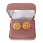 Light Plastic Golden Clip On Earrings(2)