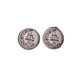 Love You To The Moon 15mm Clip On Earrings