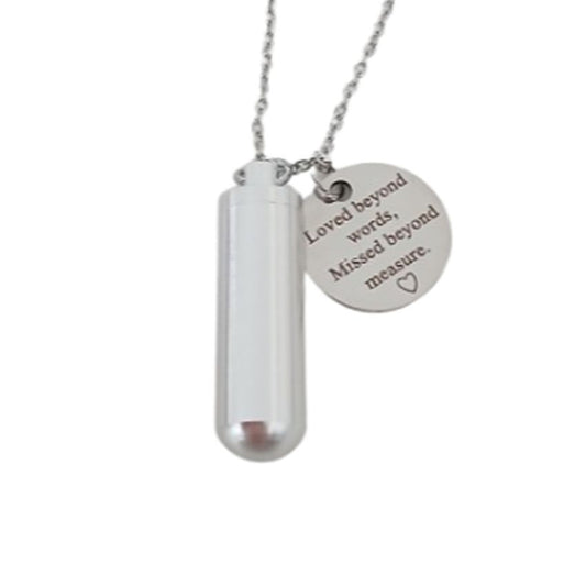 Loved Beyond Words Ashes Locket