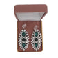 Luxury Green Diamante Sparkle Clip On Earrings(2)