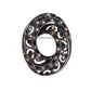 Marcasite Vintage Crystal Stone Brooch