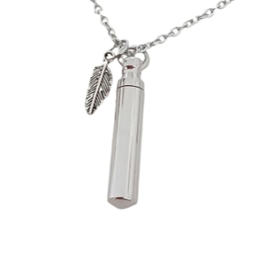 Mini Cylinder Ashes Locket
