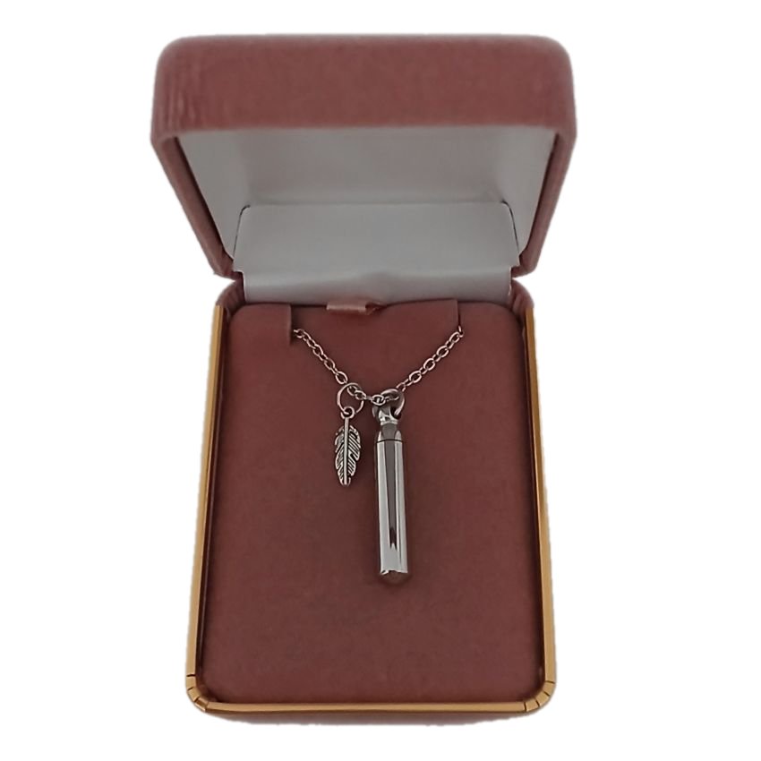 Mini Cylinder Ashes Locket(2)
