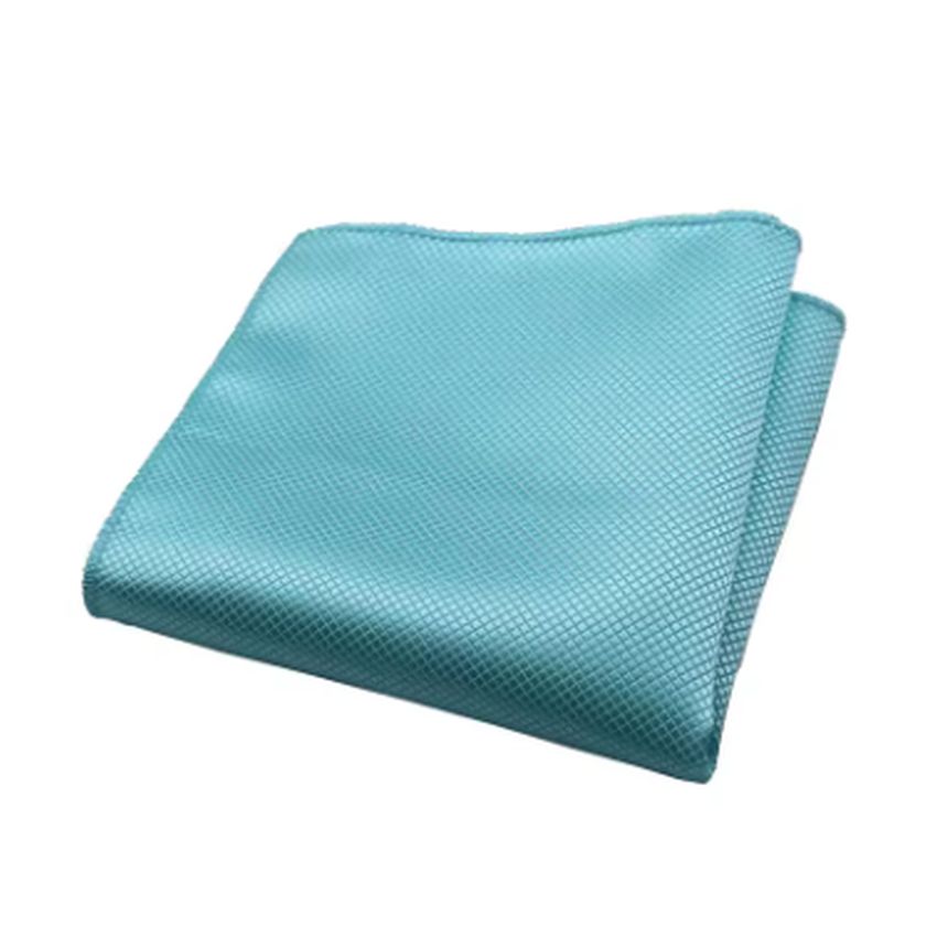 Mint Green Pattern Pocket Square Hanky