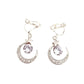Moon And Star Clip On Earrings