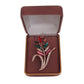 Multi Coloured Leaf Vintage Style Ladies Brooch(2)
