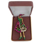 Multi Colour Lady Brooch(2)