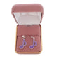 Music Note Dangly Sterling Silver Earrings(2)