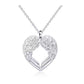 Open Angel Wing Cremation Ashes Pendant