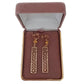 Patterned Gold Clip On Earrings(2)