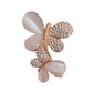 Pearl And Crystal Butterfly Brooch