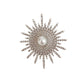 Pearl Centre And Diamante Flower Brooch