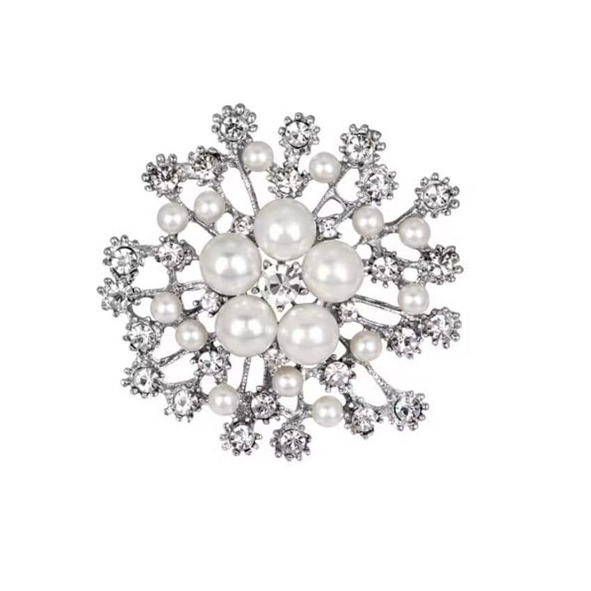 Pearl Centre Sparkly Ladies Brooch