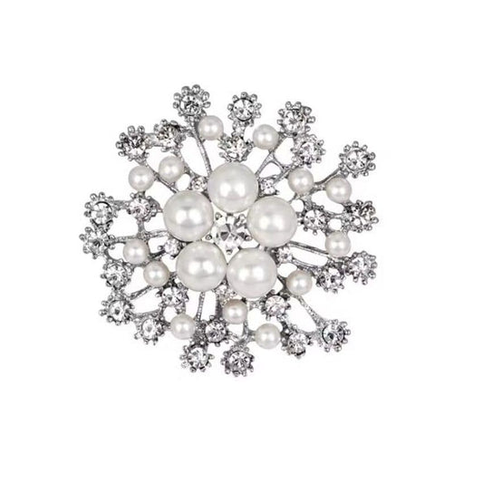 Pearl Centre Sparkly Ladies Brooch