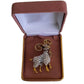 Pearl Set Goat Ladies Brooch(2)