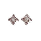Pearl With Crystal Stud Clip On Earrings