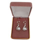 Pearl Ball Silver Clip On Earrings(2)