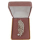 Pearl Feather Ladies Brooch()