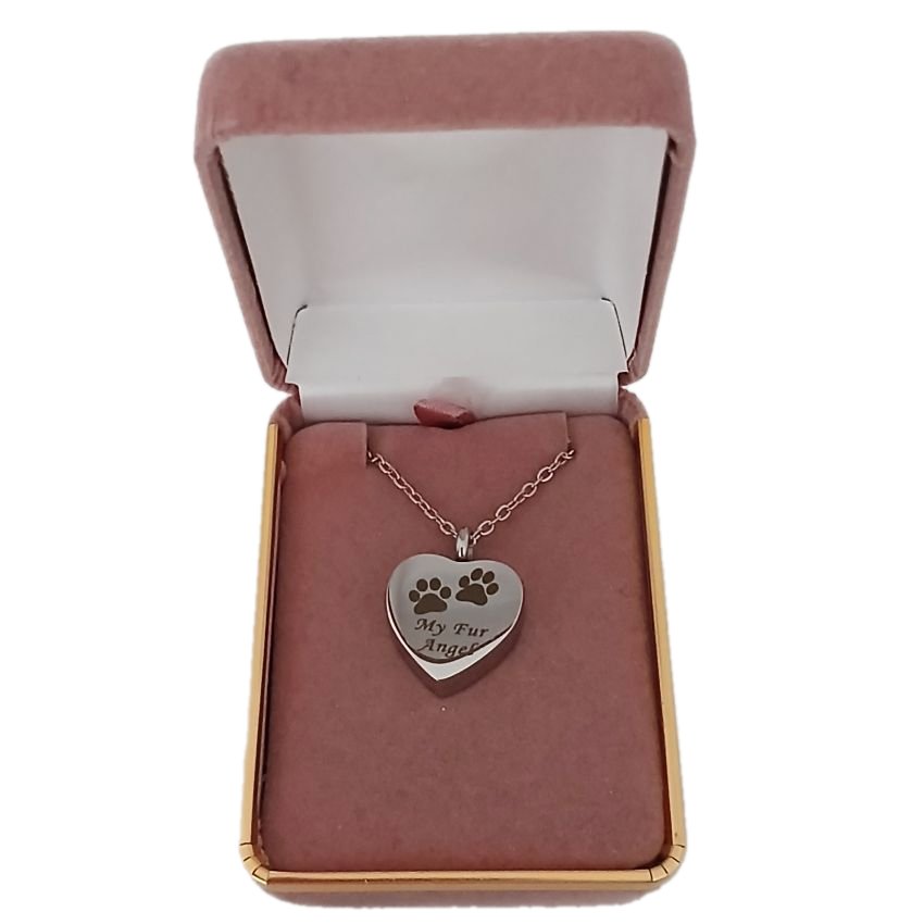 Pet My Heart Cremation Ashes Locket(2)