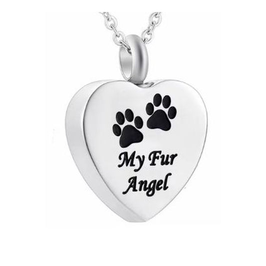 Pet My Heart Cremation Ashes Locket