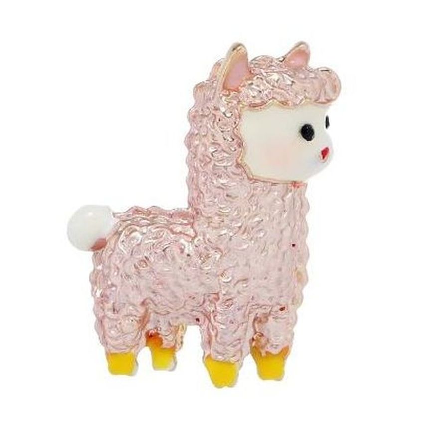 Pretty Bunny And Flower Ladies Brooch