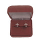 Pretty Crystal Cross Communion Clip On Earrings(2)