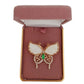 Pretty Fashion Crystal Butterfly Brooch(2)