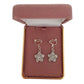 Pretty Flower And Pearl Clip On Earrings(2)