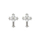 Pretty Pearl Communion Clip On Earrings