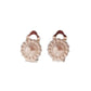 Pretty Pearl Flower Clip On Earrings