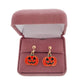 Pumpkin Halloween Clip On Earrings(2)