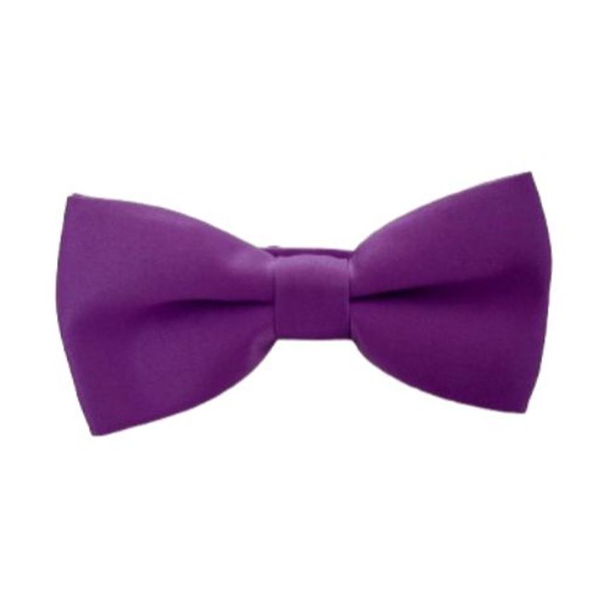 Purple Boys Dicky Bow Tie