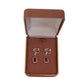 Red Diamante Drop Clip On Earrings(2)