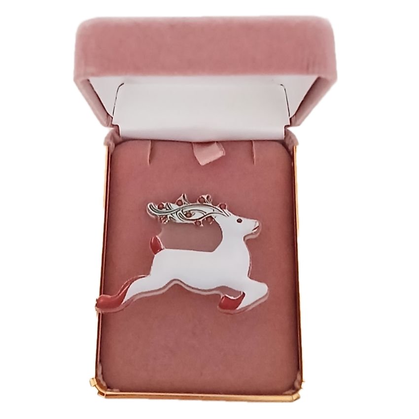 Fun Acrylic Christmas Brooch