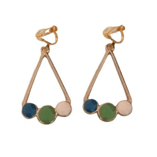 Retro Style Ladies Clip On Earrings