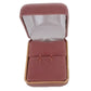 Rose Gold Sterling Silver Small Stud Communion Earrings(2)
