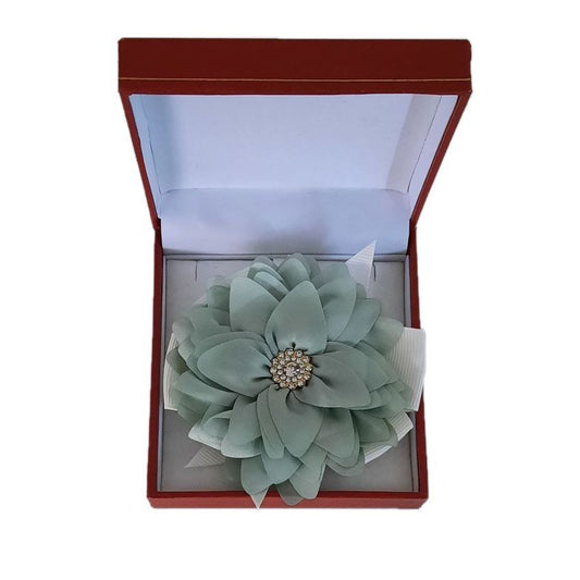 Sage Green Flower Wrist Corsage