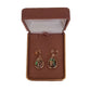 Shell Inspired Drop Clip On Earrings(2)