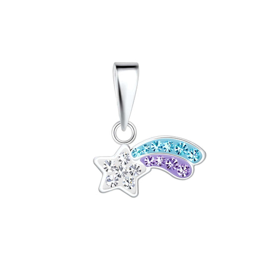 Shooting Star Sterling Silver Pendant