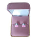 Silver Plated Fun Cow Earrings(2)