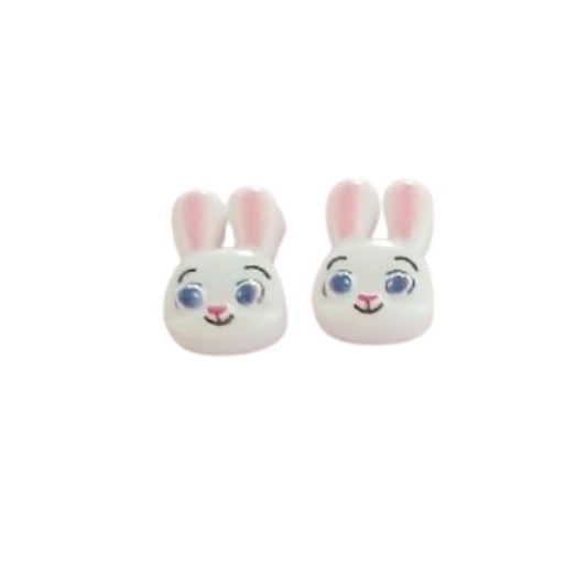 Silver Plated Fun Rabbit Earrings