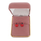 Silver Plated Ladybird Childrens Stud Earrings