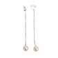 Single Pearl Drop Clip On Earrings