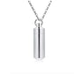 Small Cylinder Ashes Locket