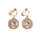 Small Gold Clip On Earrings