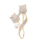 Small Gold Flower Brooch