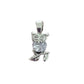 Small Owl Sterling Silver Necklace