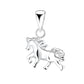 Small Sterling Silver Horse Pendant