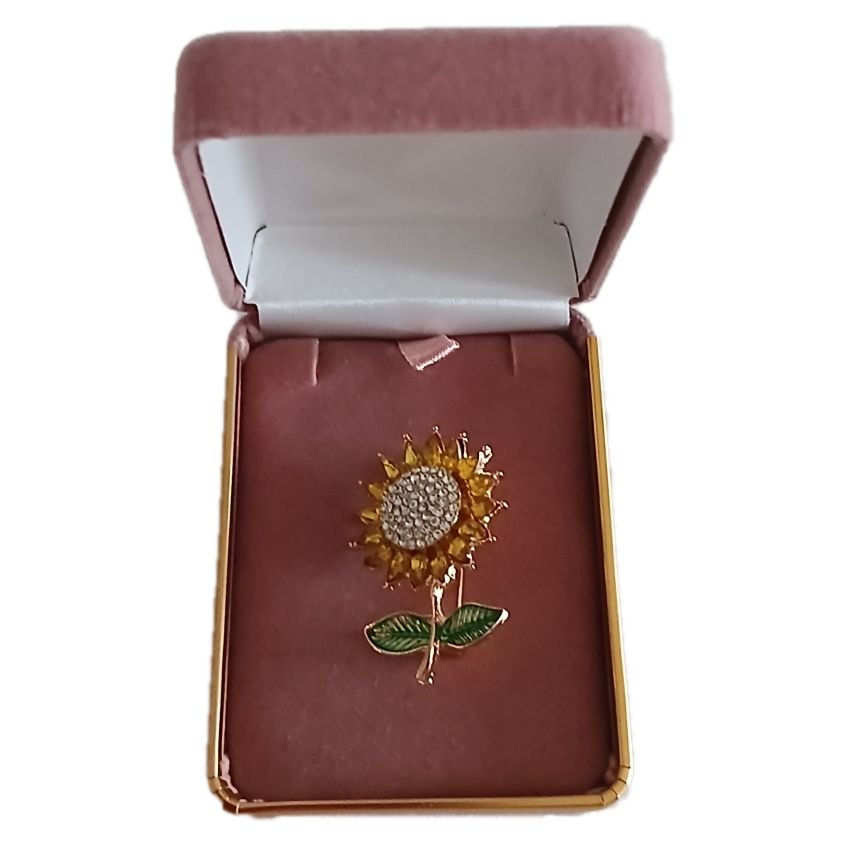 Small Sunflower Pin Brooch(2)